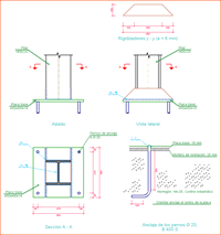 CYPE 3D. Uniones soldadas. Pulse para ampliar la imagen